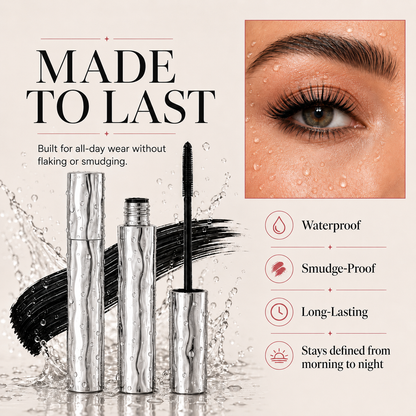 LAST DAY - BUY 1 GET 1 FREE💜Waterproof Curling Lengthening Mascara